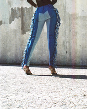 Load image into Gallery viewer, Kara Fringe denim pants
